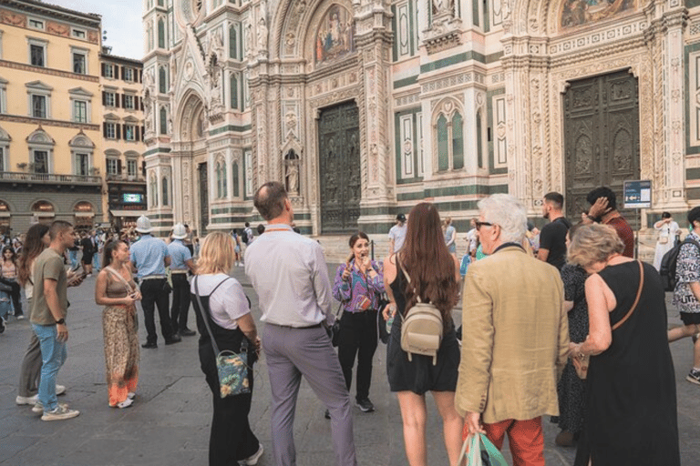 Florencia: Visita guiada a pie en grupo reducidoTour guiado en italiano