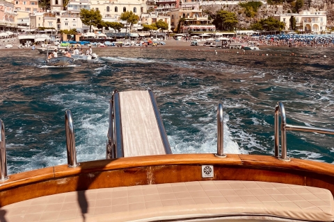 From Sorrento: Private Positano Half-Day Boat Tour From Sorrento: Private 4-Hour Boat Trip towards Positano