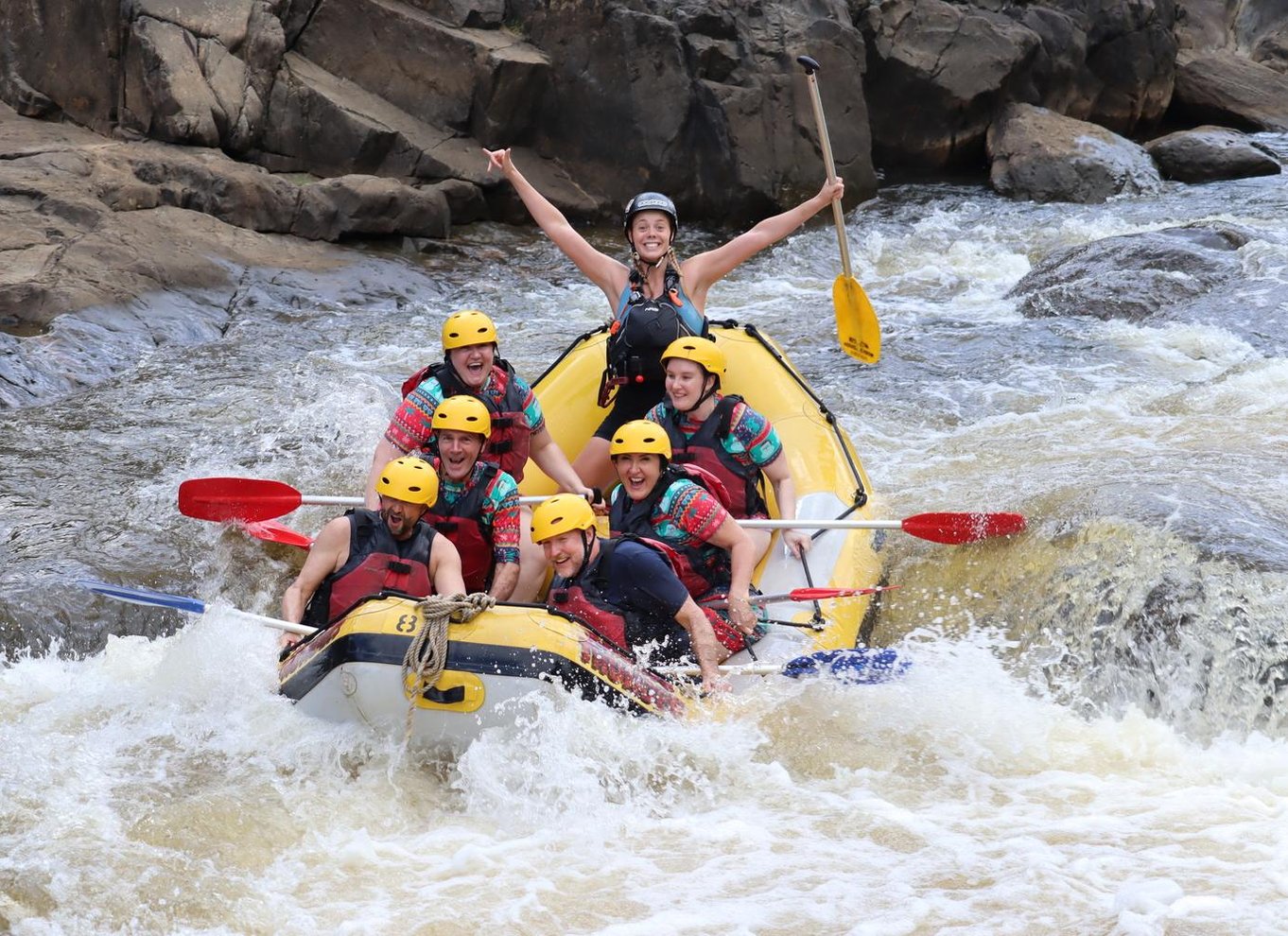 Barron Gorge: Halv dag med white-water rafting på Barron River