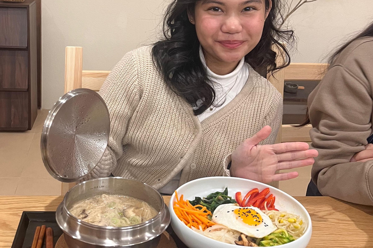 Busan: Market Tour & Hands-on Korean Cooking Class Gimbap & Tteokbokki