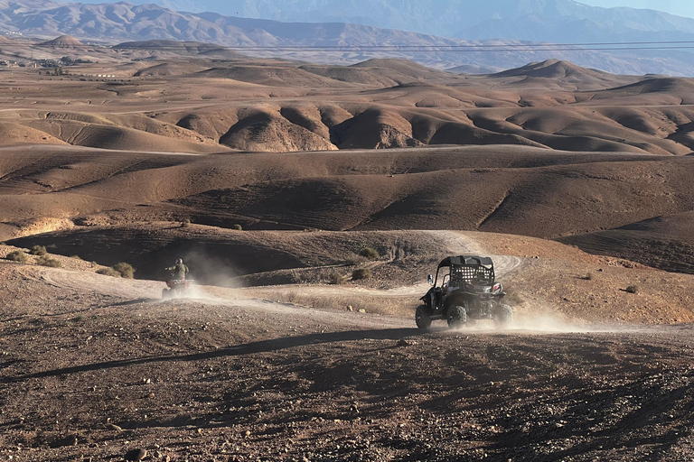 Buggy Marrakech: Tour in buggy nel deserto di Agafay e spettacolo con cena1 Buggy ( 1 ora ) per 2 persone senza cena