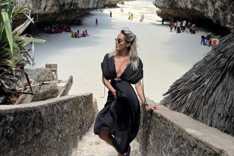 Zanzibar: Secret Salam Cave & Mtende Beach (Private) Stone town private tour