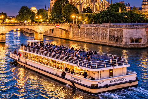 Paris Night Lights Cruise with the Mythic Bateaux-Mouches®