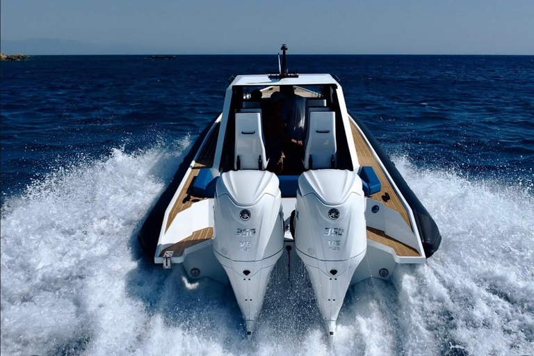 Mykonos to Paros & Antiparos by Ronin 35', transfer included