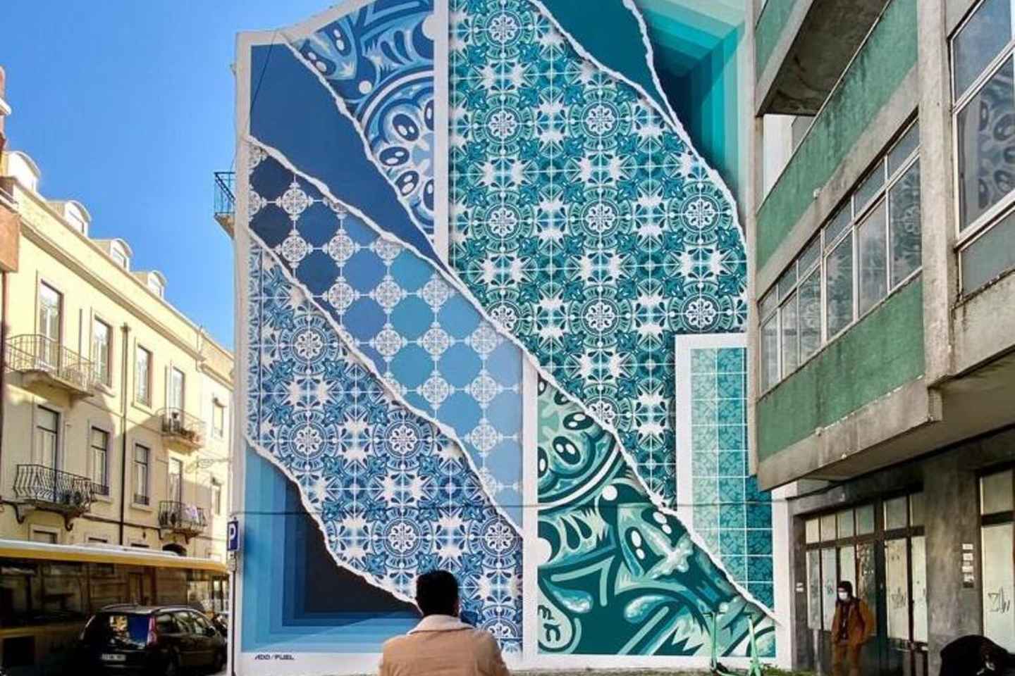 Lissabon: Listganga um göturnar