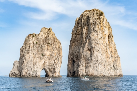 Sorrento: Exclusive Capri Boat Tour and Optional Blue Grotto Pickup from Sorrento Area without Blue Grotto