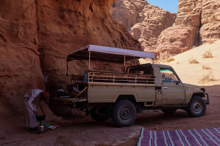 Wadi Rum: Jeep tour van een hele dag