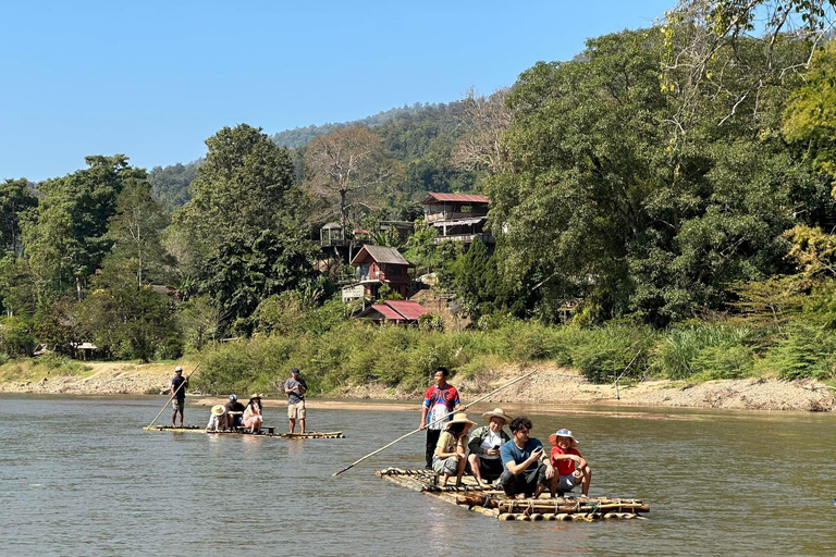 Chiang Mai Adventure: Rafting, ATV & Elephants Experience. Bamboo rafting (4km.) & 1 hrs. ATV.