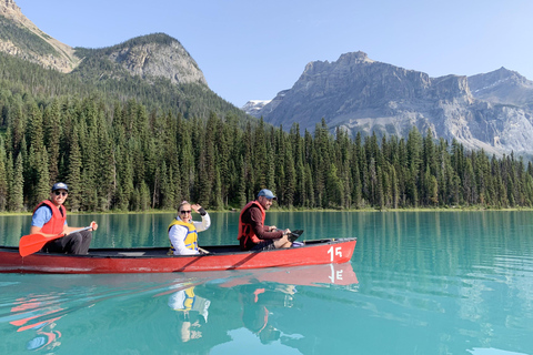 Banff: Alpine Lake Canoe Rental with Roundtrip Shuttle