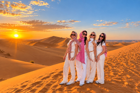 Marrakech: 3-Day Student Sahara Tour With Camp and Quad Adventure Pick: Luxury Camp & Sunset ATV Ride