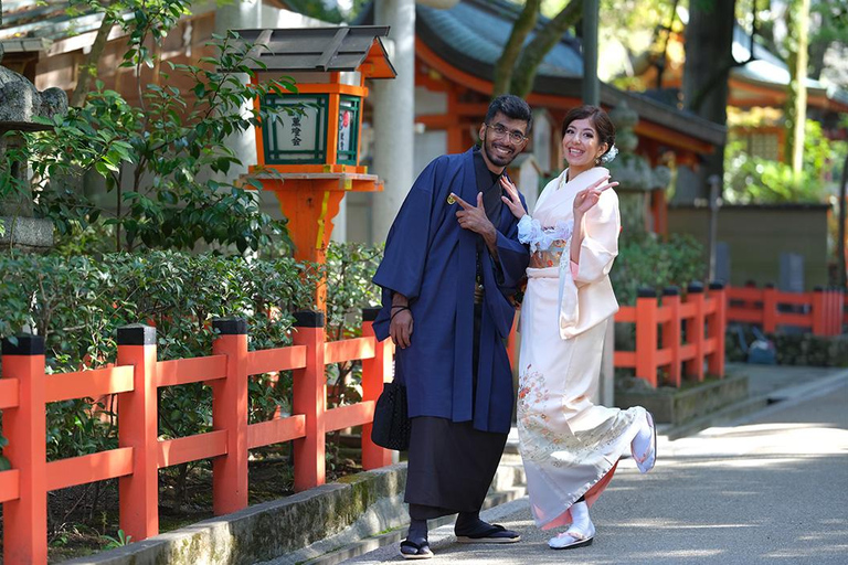 Kyoto Kimono Rental mimosa ｜Kimono/Yukata Rental Couple Plan