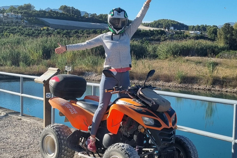 Benidorm: Two-seater quad bike tour through the jungle and mountains 1.5 hours