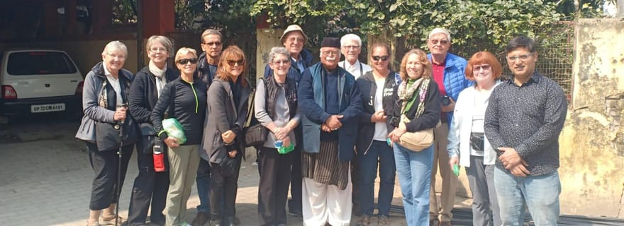 Lucknow : Visite de la maison du Nawab, antiquités royales, repas et histoires