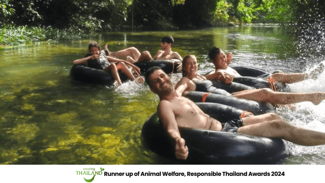 Khao Lak: River Tubing Tour with Hotel Transfer