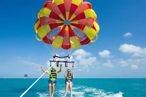Bali: Parasailing Adventure Nusa dua Beach Include Transport