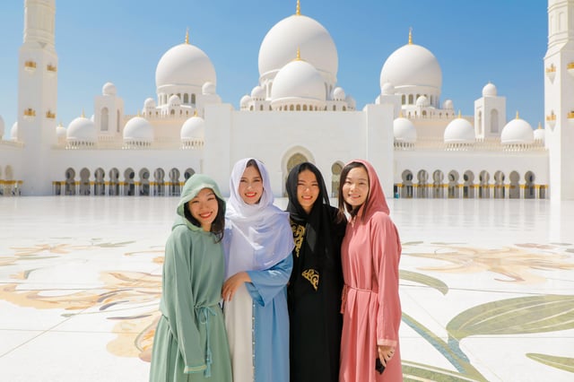 From Dubai: Abu Dhabi City Sightseeing &amp; Sheikh Zayed Mosque