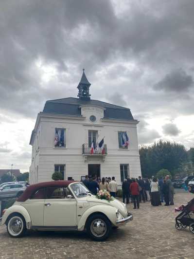 Obisk s klasičnim avtomobilom Paris Chantilly Versailles Auvers