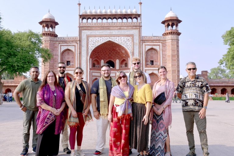 Points forts d'Agra avec visite de la réserve d'éléphants de Sos