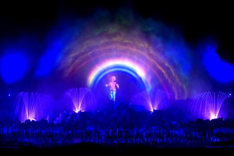 Delhi: Akshardham Light & Water Show Private Tour w/ Options Tour with Guide & AC Car: Akshardham Temple Only