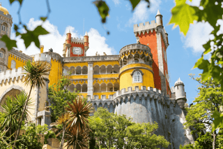 From Lisbon: Sintra, Pena, Regaleira, Cabo da Roca & Cascais
