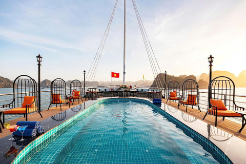 Ha Long Bay Day Cruise by La Casta with Buffet Lunch Sharing Bus