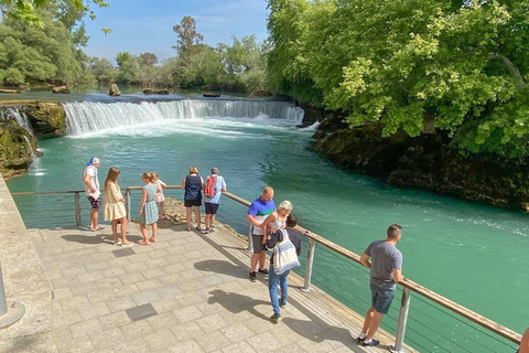 Sida: Manavgat Green Canyon och vattenfallstur med lunchSida: Manavgat Green Canyon och gamla byar Tour med lunch