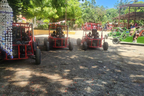 Combinatie: Damajagua en buggy in de stad Puerto Plata