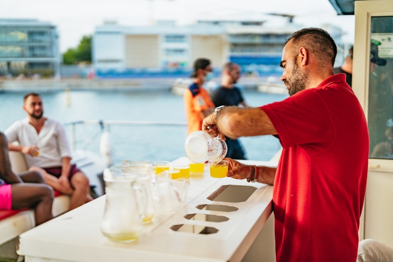 Valencia: catamarancruise bij zonsondergang met cocktail