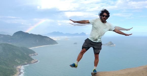 Rio: Pedra do Telégrafo Hiking & Relaxing on a Wild Beach