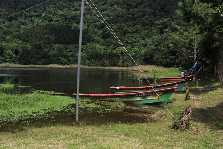 La lagune verte en quad