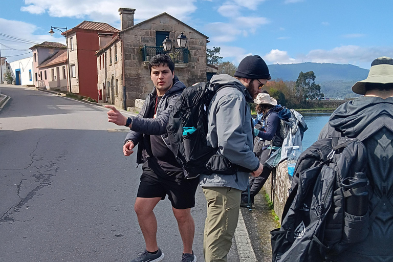 Roads from Tui to Santiago Compostela