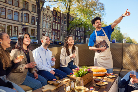 Amsterdam: City Highlights Cruise on a Luxury Flower Boat City Highlights Flower Boat Cruise | Without Cheese