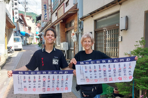 Nagano: Snow Monkey Park, Soba Lunch, and Shibu Onsen Tour Tour + Onsen Stamp Towel