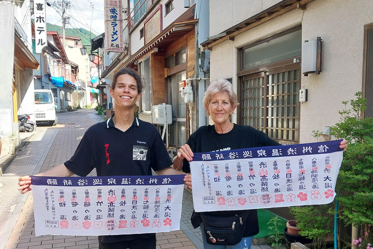 Nagano: Snow Monkey Park, Soba Lunch, and Shibu Onsen Tour Tour + Onsen Stamp Towel