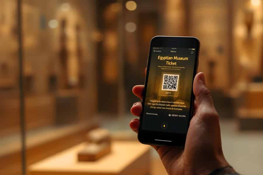 Kairo: Ägyptisches Museum der Altertümer online QR Ticket. Foto: GetYourGuide