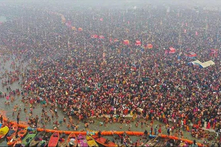 Vanuit Varanasi: 4 Dagen Varanasi - Prayagraj Kumbh Mela TourAlleen transport