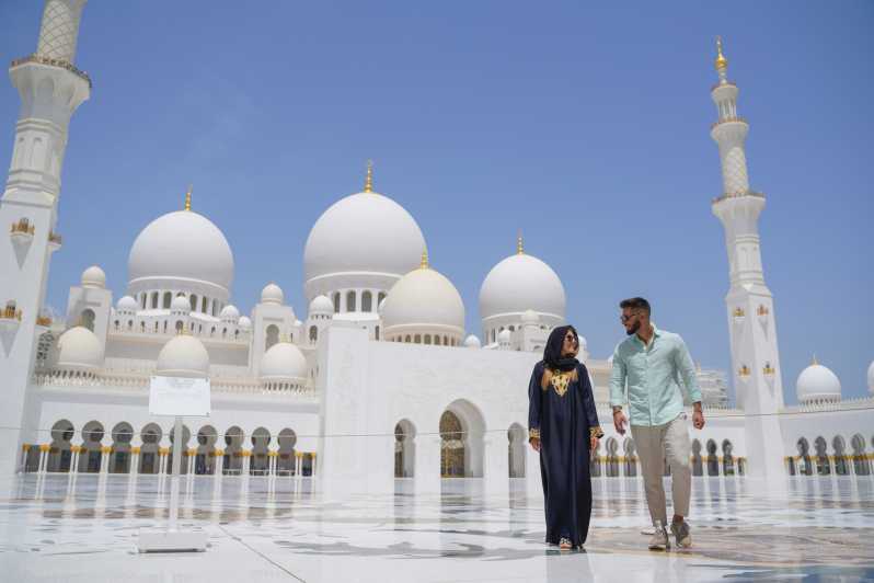 Abu Dhabi: tour guidato della Gran Moschea dello Sceicco Zayed da Dubai