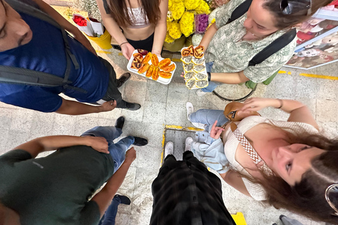 Fruits exotiques : dégustation au marché localTOURNÉE DES FRUITS ANGLAIS