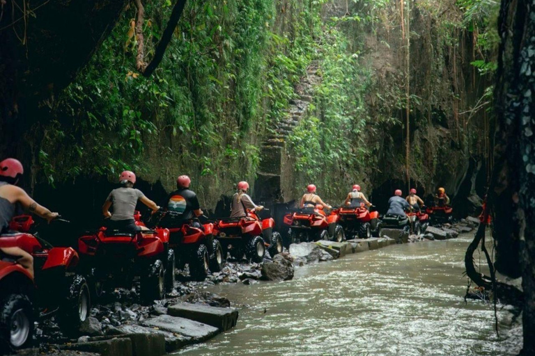 Ubud: Barong Cave ATV Ride with Waterfalls & Jungle Track Tandem ATV – Meeting Point