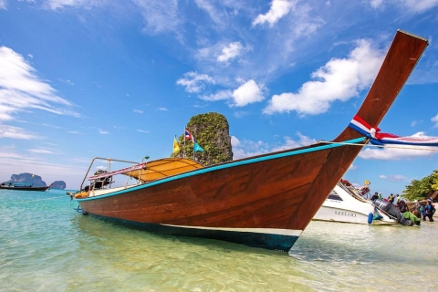 Prywatna wycieczka łodzią typu longtail na wyspy Racha z Phuket6 godzin (1-6 osób)