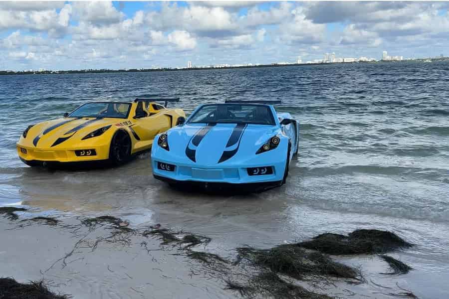 Miami Beach 1 STUNDE JETCAR-FAHRT PLUS GRATIS 1 STUNDE BOOTSTOUR. Foto: GetYourGuide Miami Beach 1 STUNDE JETCAR-FAHRT PLUS GRATIS 1 STUNDE BOOTSTOUR. Foto: GetYourGuide