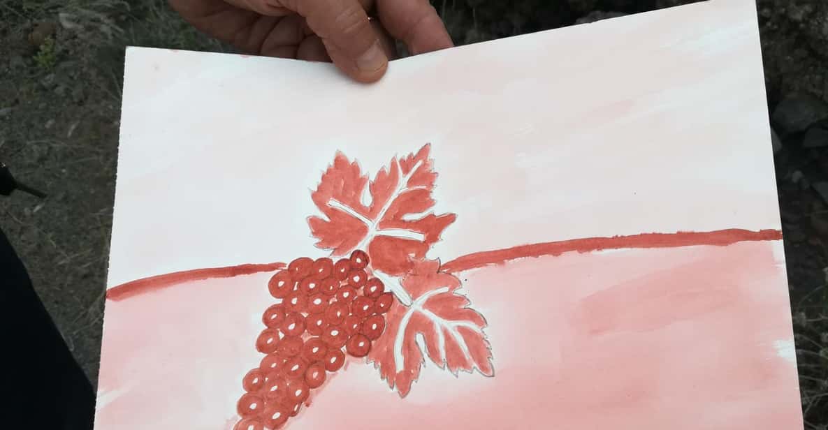 Afbeelding 0 van Etna: Proeverij van DOC-wijnen en creatief schilderen met wijn