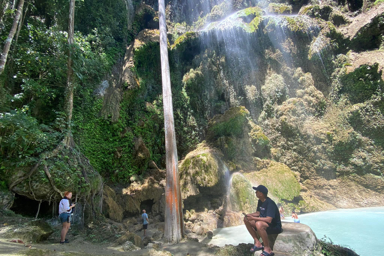 Oslob Whaleshark, Tumalog Falls en Sumilon Sandbar-tour