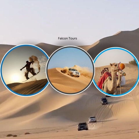 Qatar: Private Safari with Sand Boarding & Camel Ride Option