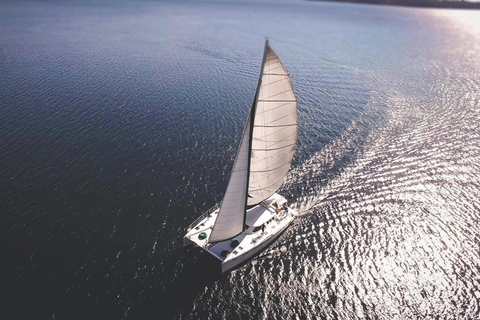 Taupo: Esculturas rupestres maoríes Excursión en velero por el lago TaupoVisita a las 15:30