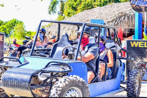 Punta Cana: Excursões de buggy com serviço de busca no hotel e aventuraPunta Cana: excursão de meio dia de buggy com serviço de busca incluído