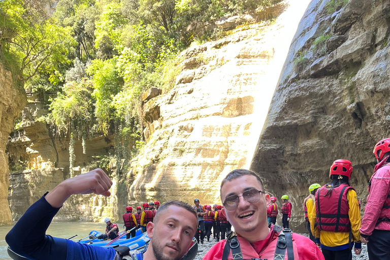 From Tirana: Osumi Canyons Rafting Day-Trip with Lunch