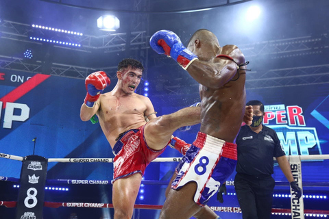 Phuket: Patong Boxing Stadium Muay Thai Match TicketStadium Seat with T-Shirt