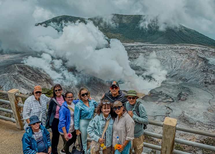 Poas Coffee tour, La Paz Waterfall and Poas Volcano