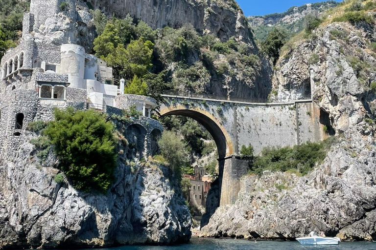 From Positano: Amalfi Coast Small Group Boat Tour
